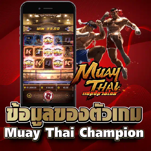 ข้อมูลของตัวเกม Muay Thai Champion